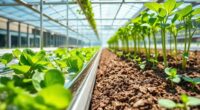 hydroponics outpaces soil growth