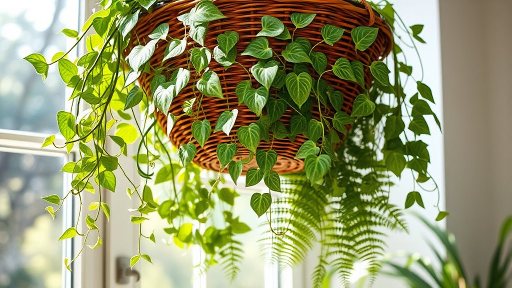 indoor hanging plant options