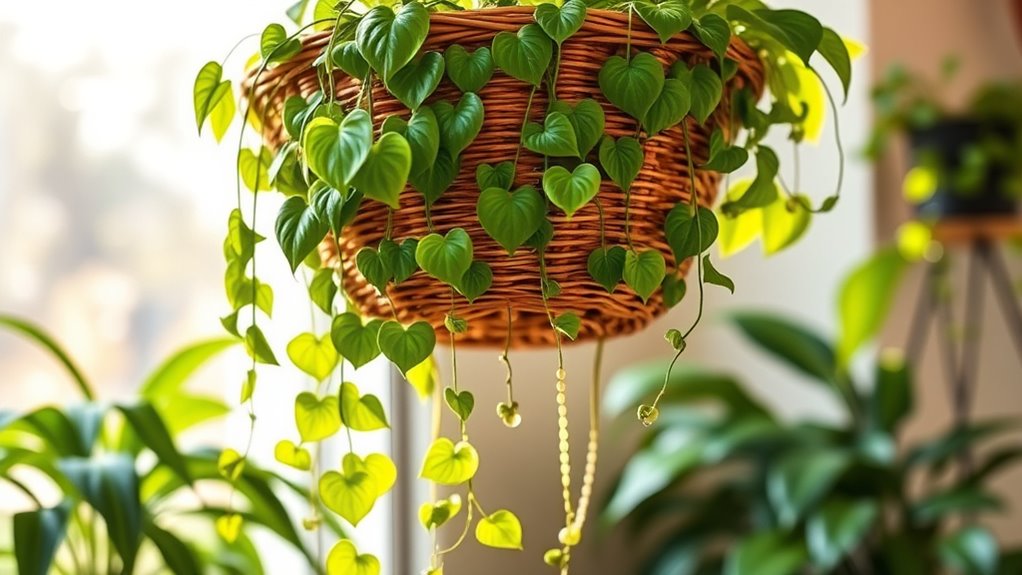 indoor trailing plant care