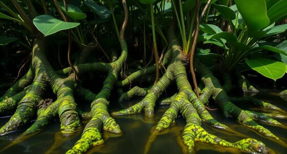 mangroves unique oxygen intake