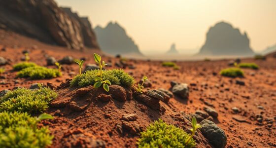 martian soil plant growth