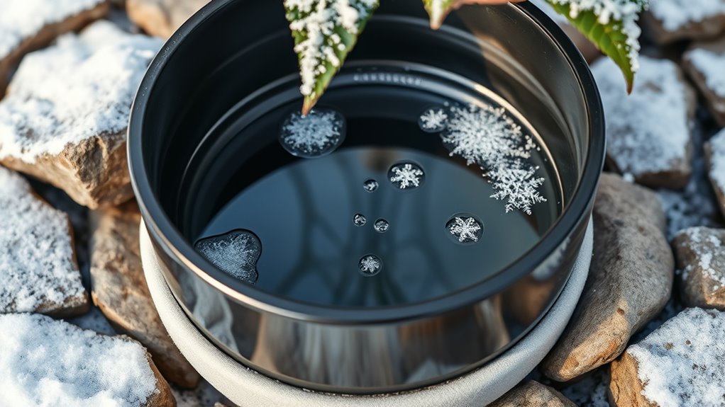 protect pots from freezing