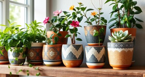 safe decorative plant containers