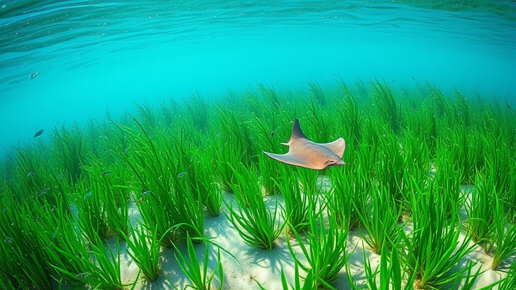 seagrass photosynthesis supports ecosystems