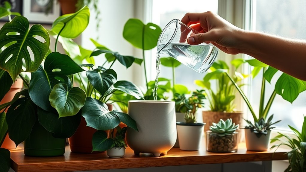 seasonal watering and soil moisture