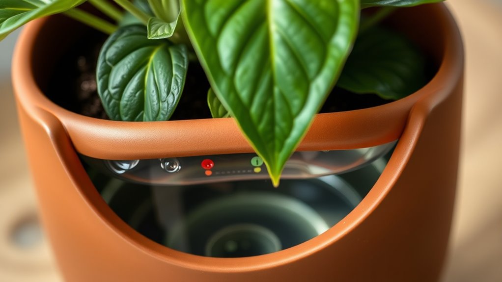 self watering plant hydration system