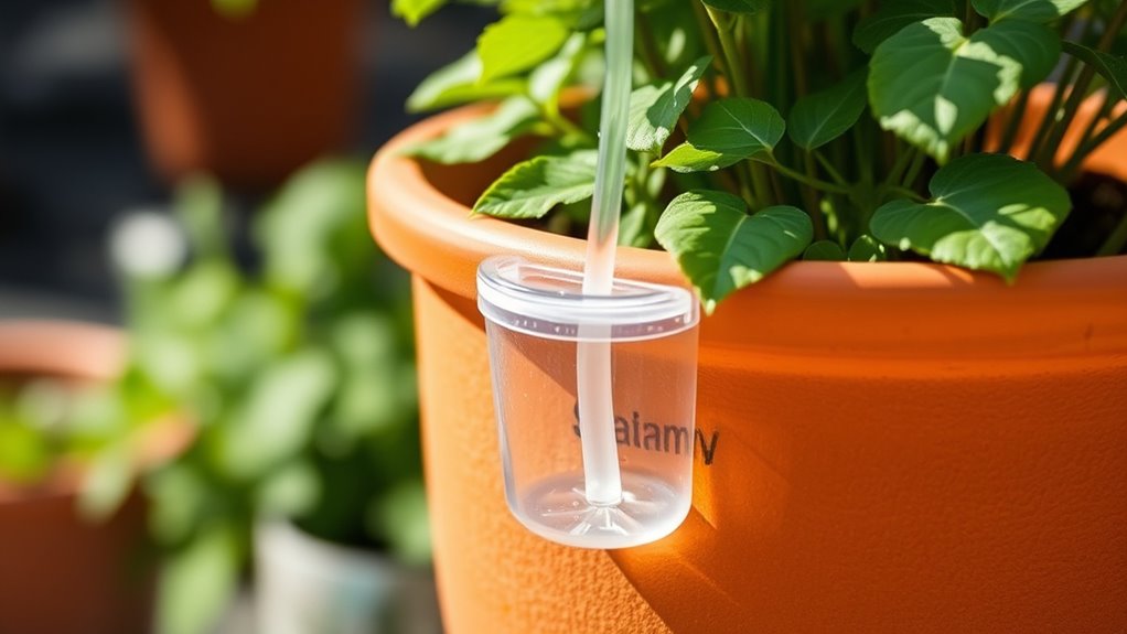 self watering pot conversion tips