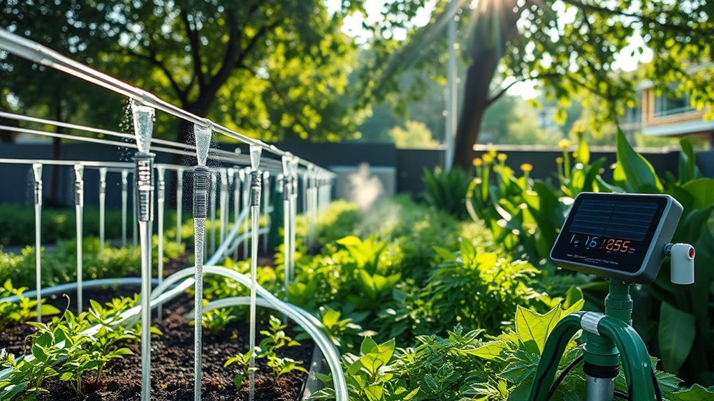 smart sensor driven water conservation