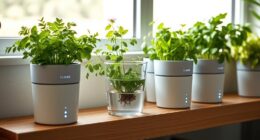 technology enhanced home gardening