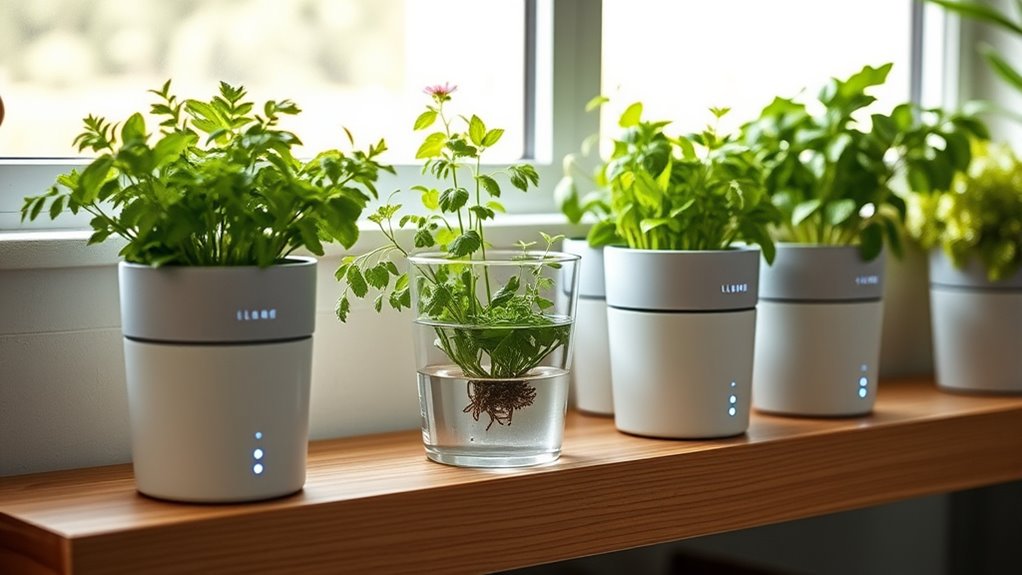 technology enhanced home gardening