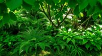 thriving shade tolerant plants