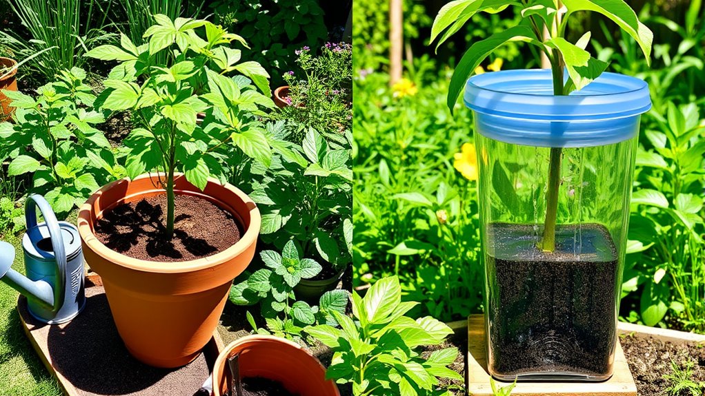 water efficient gardening methods