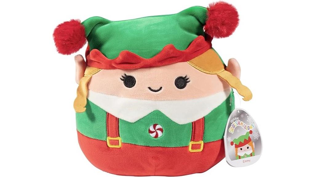 festive 8 inch elf plush