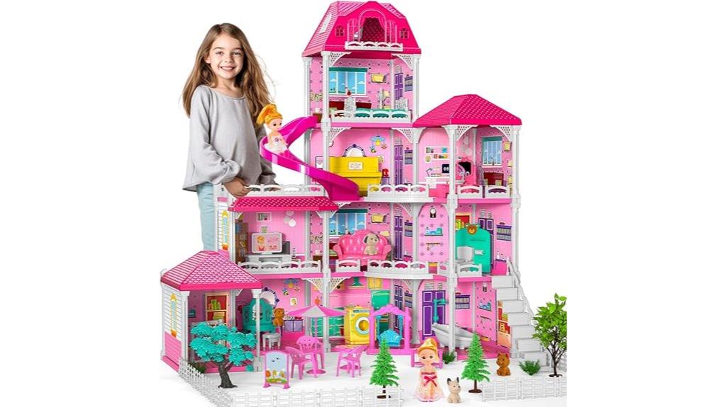 four story girl s dollhouse