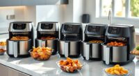 large capacity family air fryers