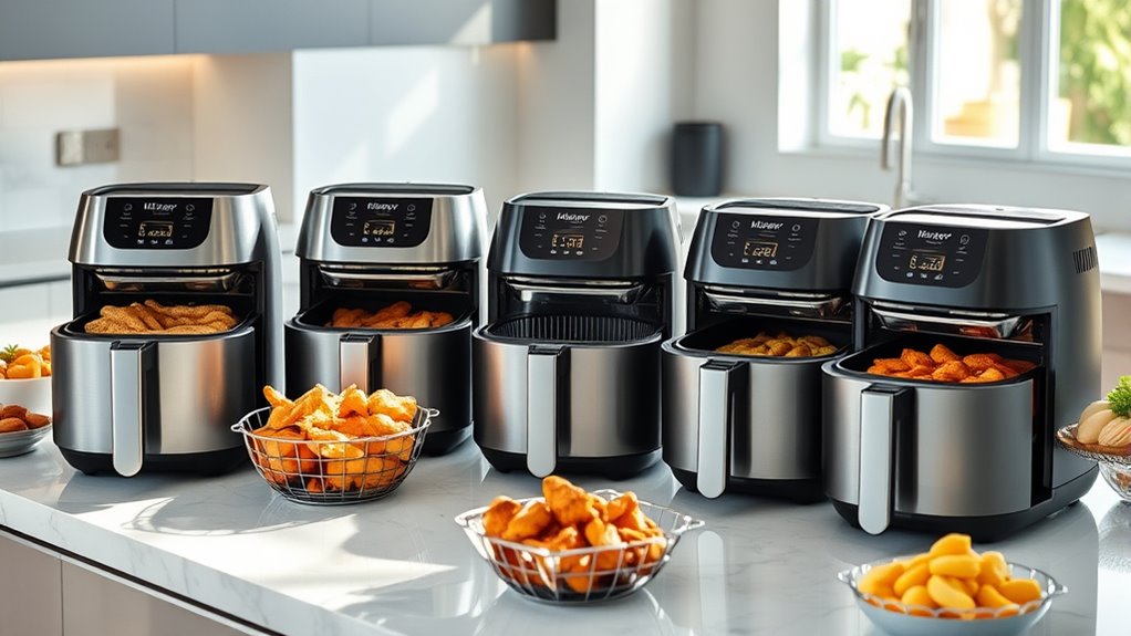 large capacity family air fryers