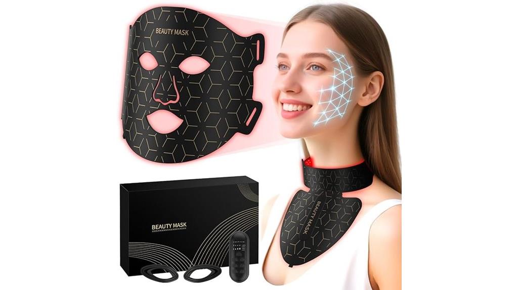 multi color led facial mask
