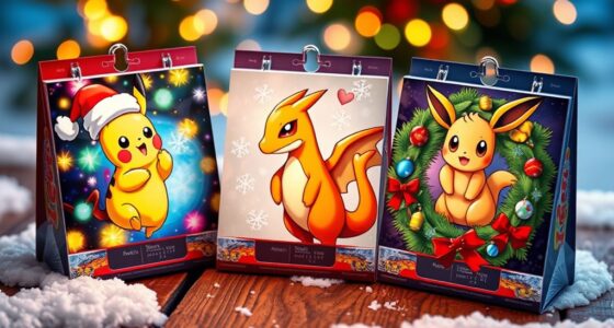 top pok mon holiday calendars