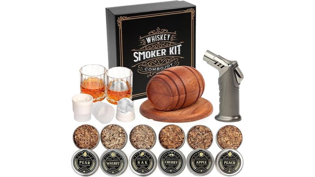 whiskey smoking set