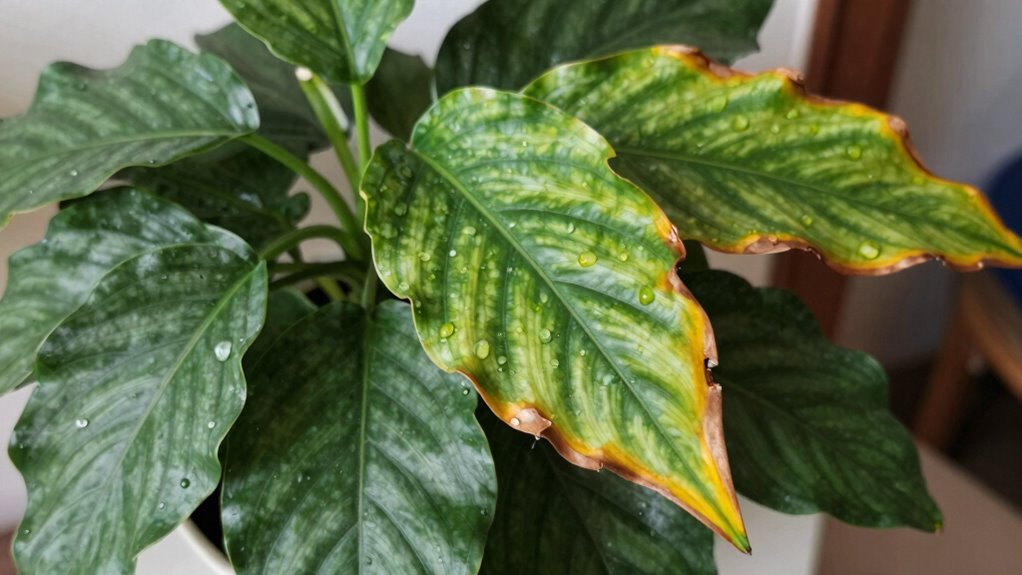 assessing indoor plant hydration