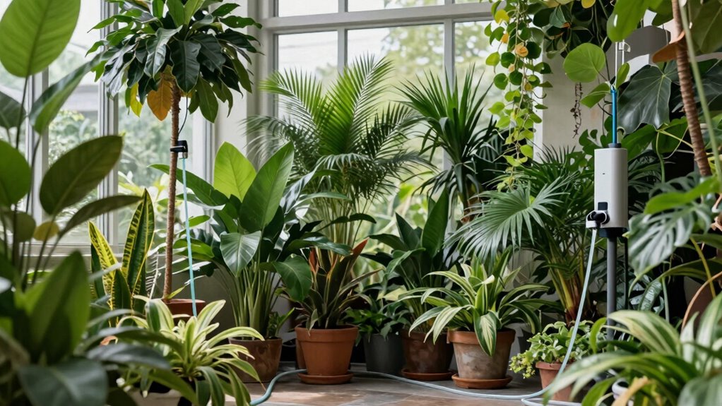 automated consistent plant watering
