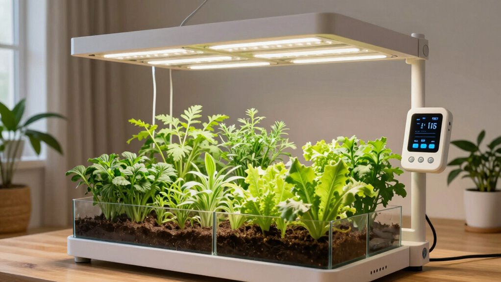 automated indoor garden tasks