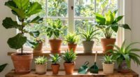 balancing conservation with houseplants