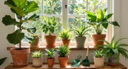 balancing conservation with houseplants