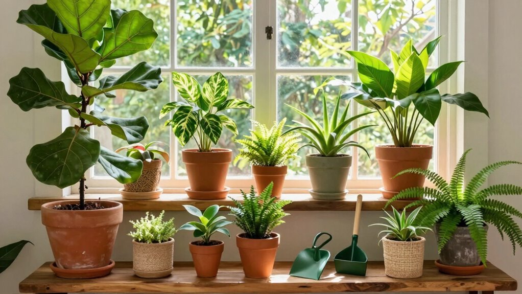 balancing conservation with houseplants