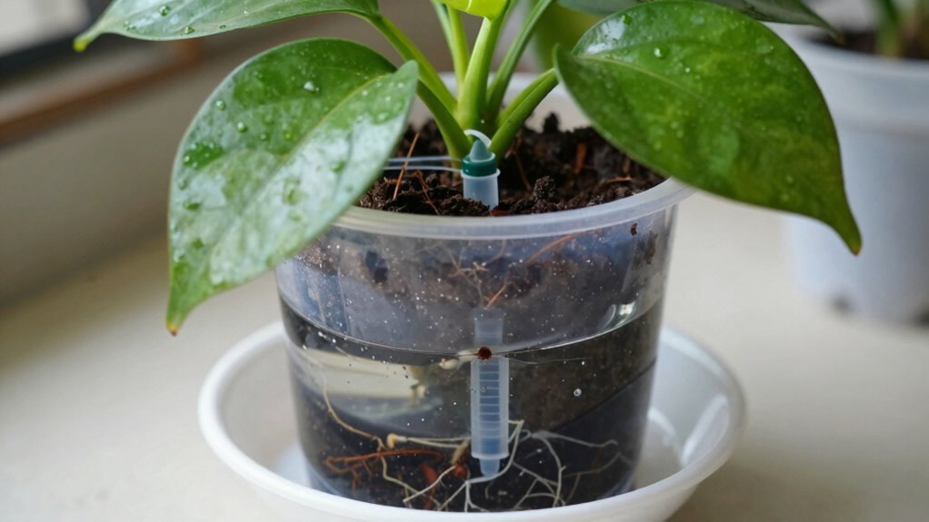 bottom watering promotes healthy roots