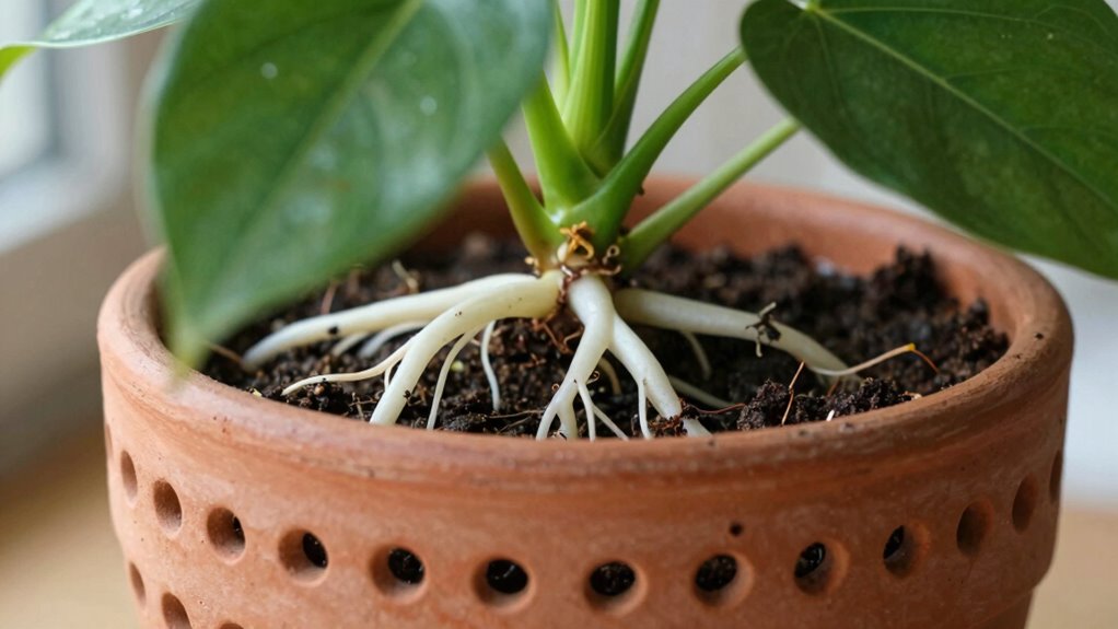 breathable pots promote healthy roots