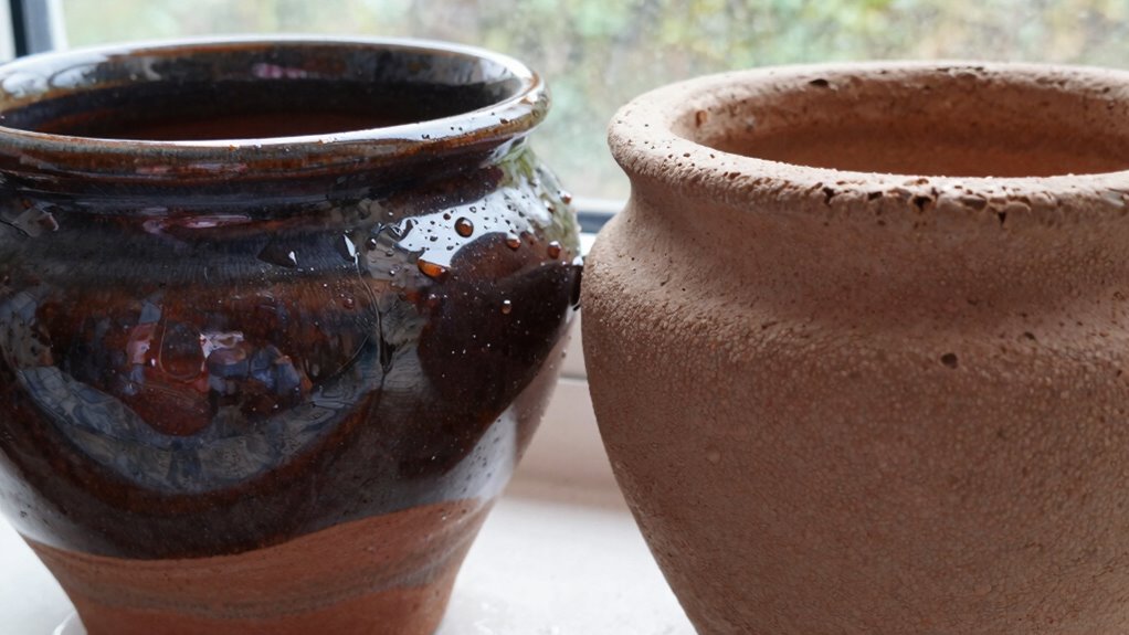 ceramic pots promote moisture balance