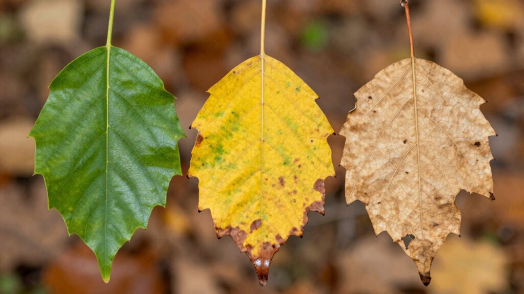 chlorophyll levels vary gradually