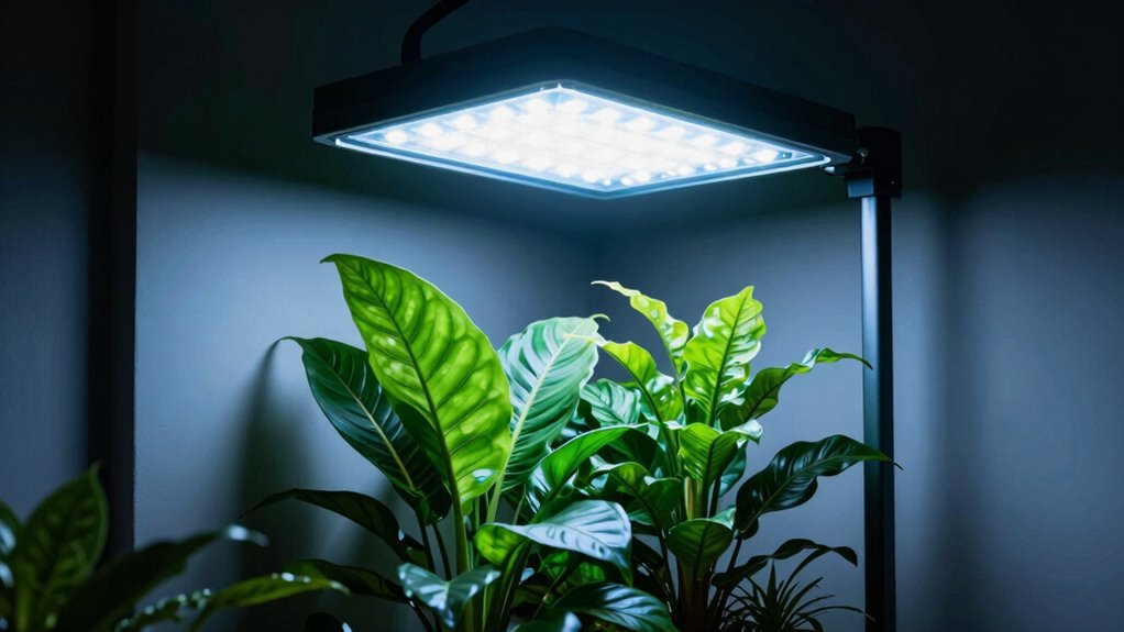 compact adjustable indoor grow lights