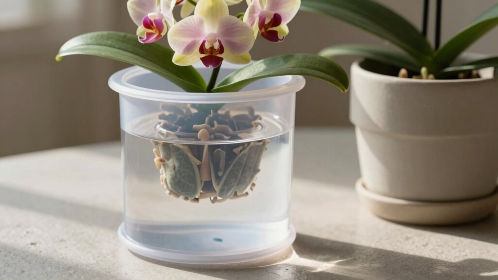 consistent automated orchid watering