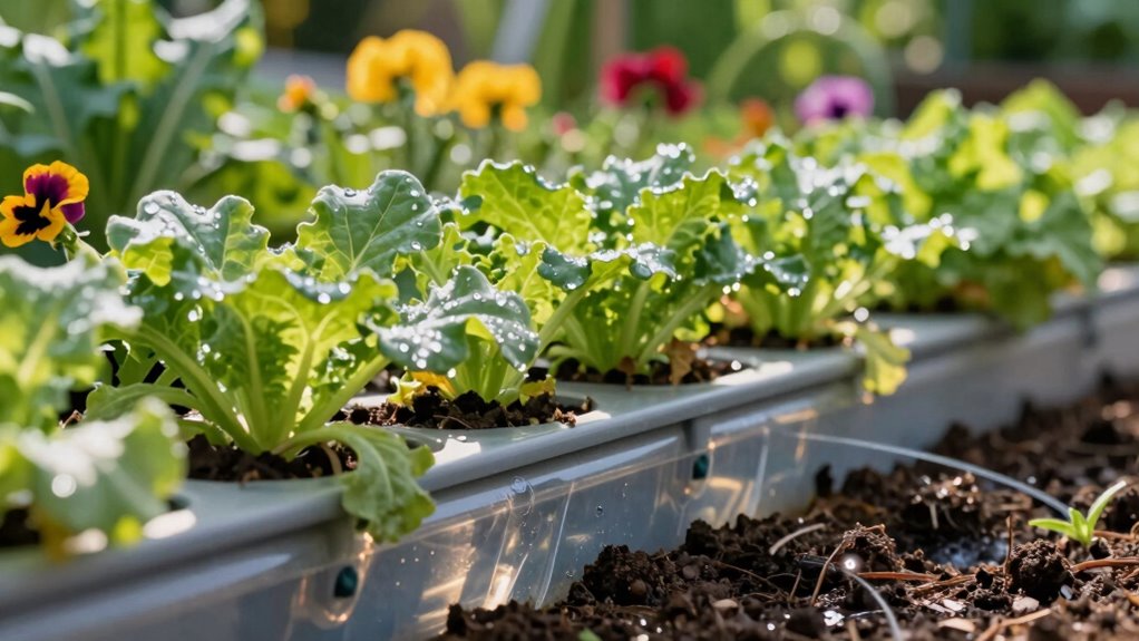 consistent watering promotes healthy roots