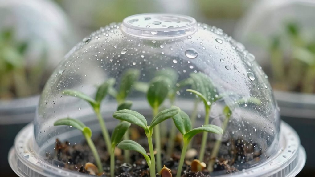 controlled microclimate for seedlings