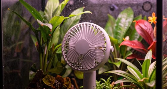cooling airflow for plants