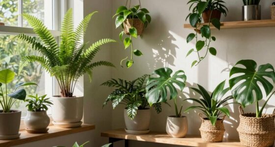 create thriving indoor plant corner