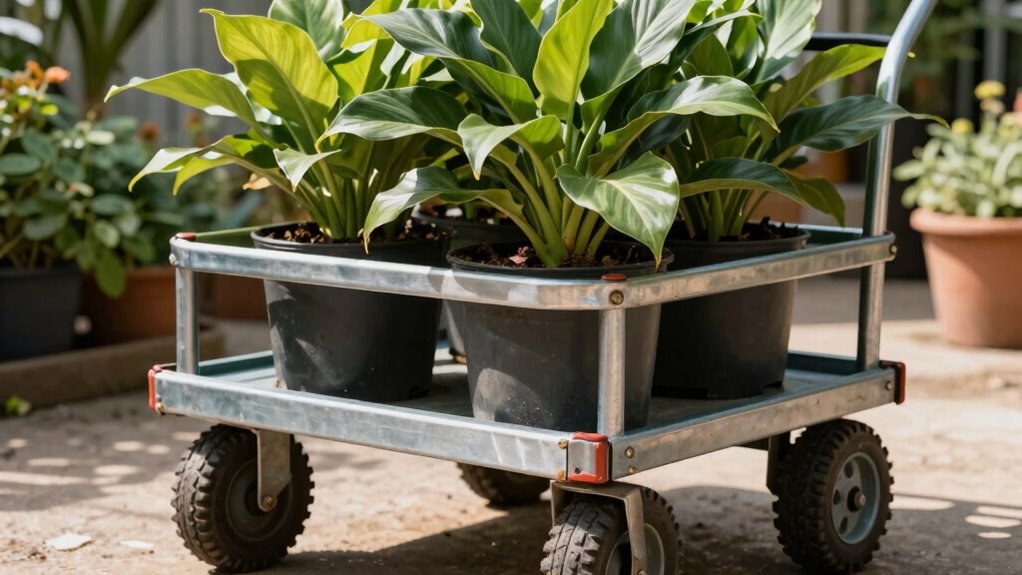 durable heavy duty plant caddies
