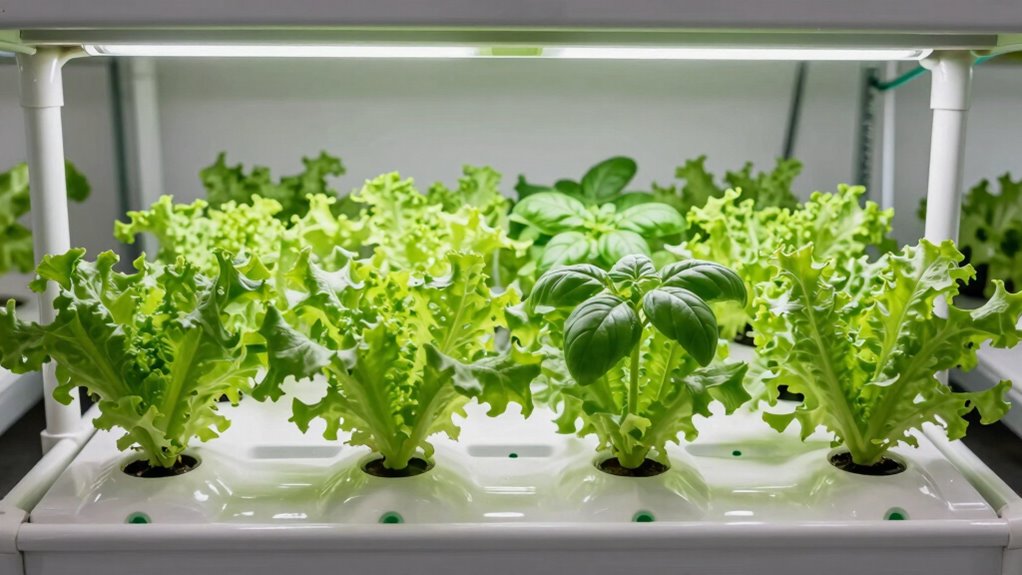 easy beginner hydroponic crops
