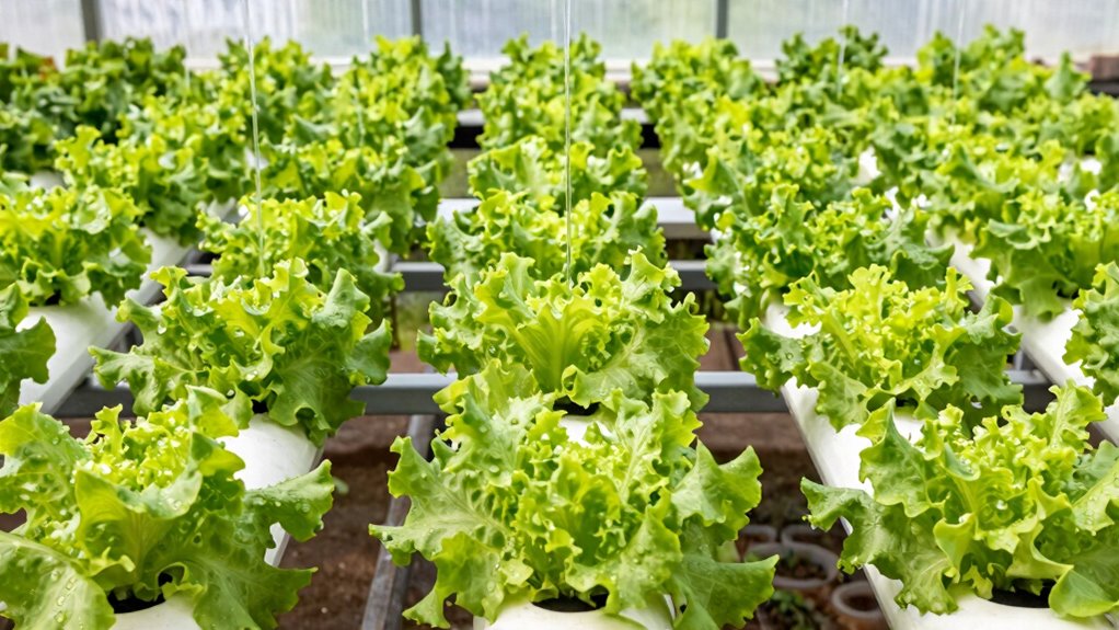 easy beginner hydroponic lettuce
