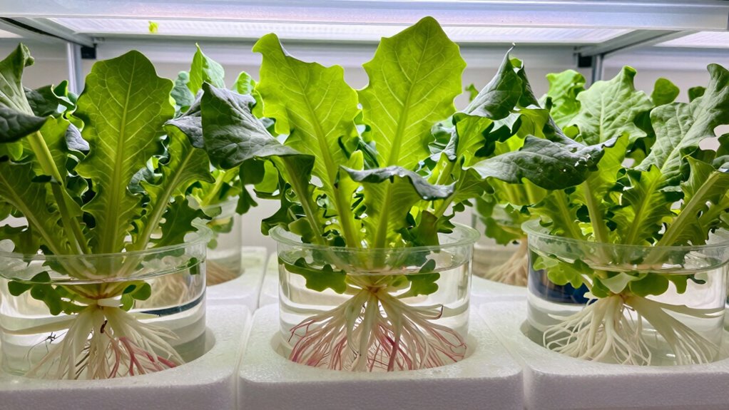 efficient hydroponic plant growth