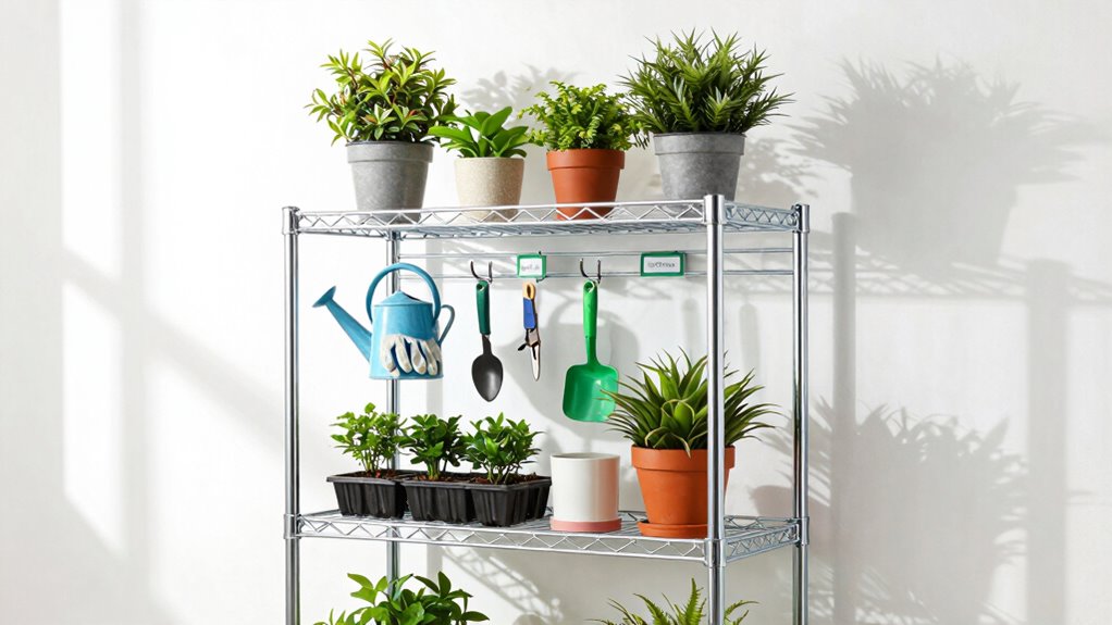 efficient organized indoor gardening