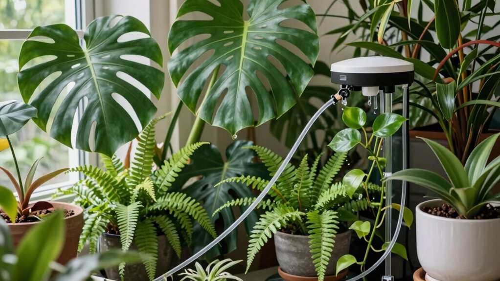 efficient watering for collections