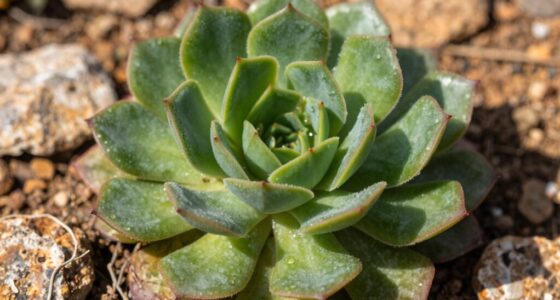 growth pattern of rosettes