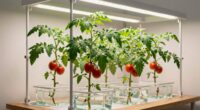 indoor hydroponic tomato cultivation