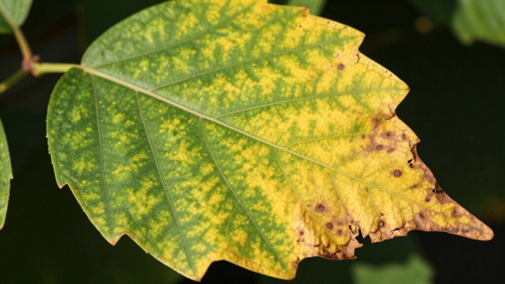 leaf pigments change seasonally