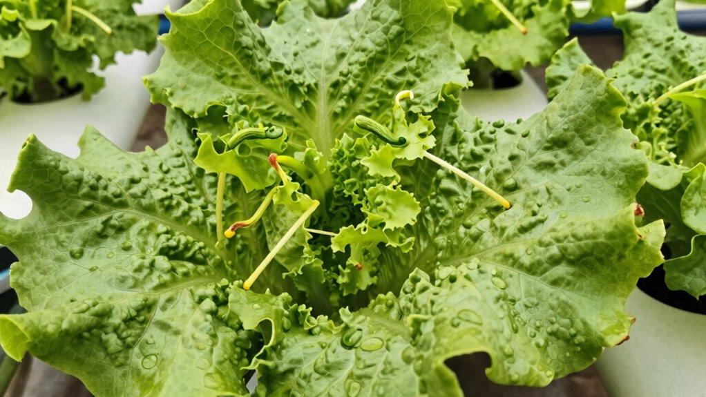 lettuce bolts stress response