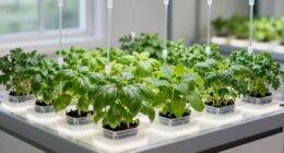 maintain compact hydroponic herbs